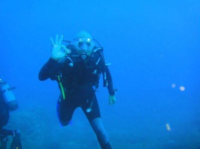  School of Sub Padi in Tavolara